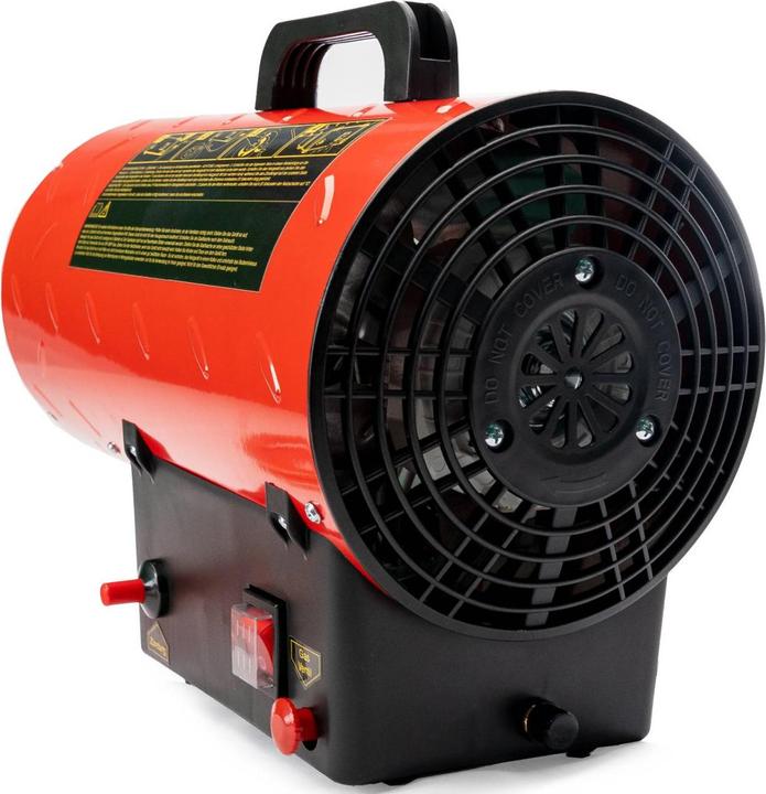 Produktbild Grafner 10kW Gasheizgebläse Gasheizer für Gasflasche Gasdruckregler Bauheizer 700mbar Gasheizgerät (15000 W)