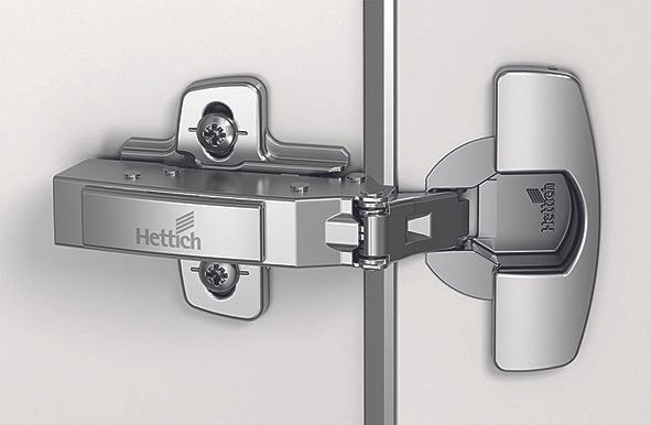 Actual product image Hettich Sensys thin-door hinge