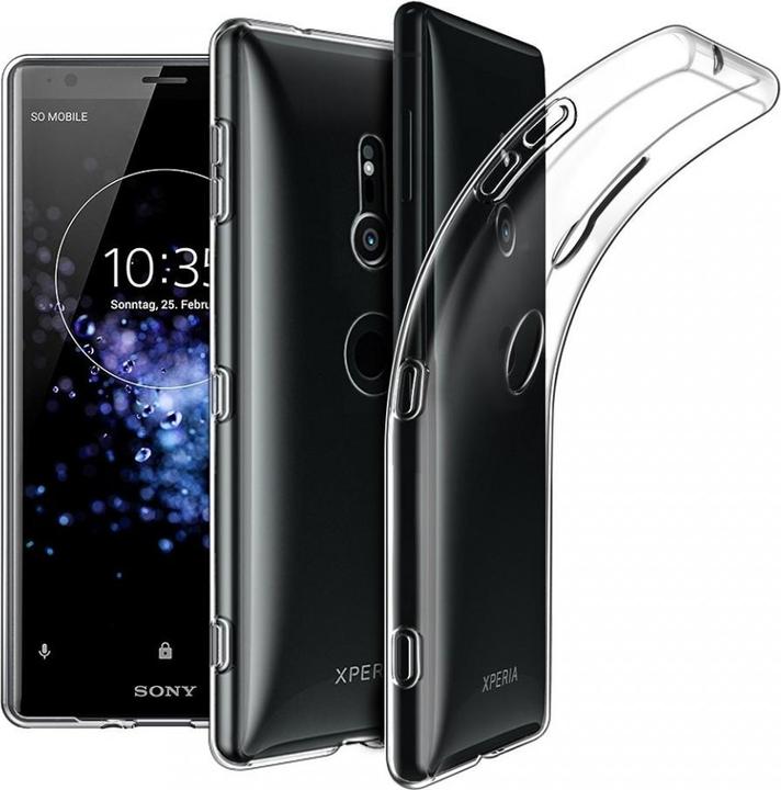 Image du produit Screenguard Sony Xperia XZ2 Housse Carbon Brushed Soft TPU (Sony Xperia XZ2)
