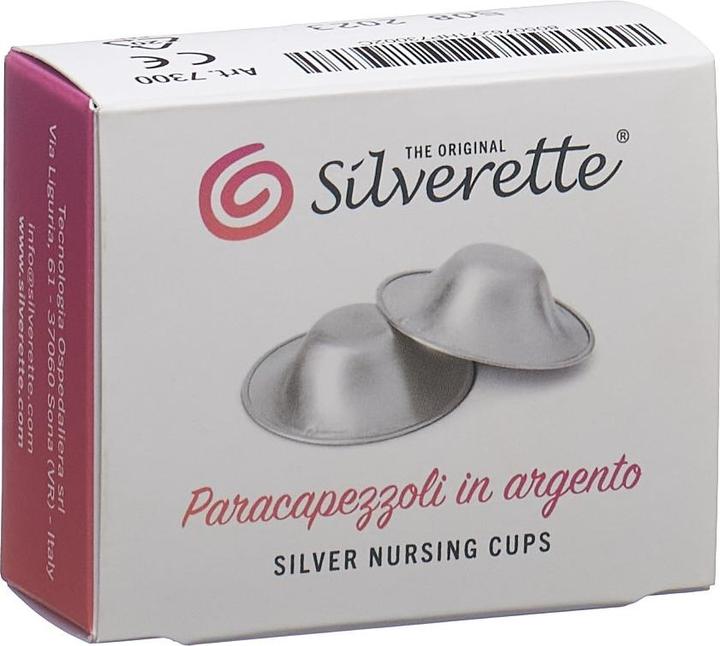Immagine prodotto Silverette Cappello d'argento per l'allattamento al seno (Taglia unica)