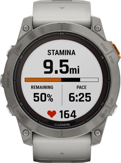 Image du produit Garmin Fenix 7 X PRO GPS Montre multisports, Sapphire Solar Edition, gris (51 mm)