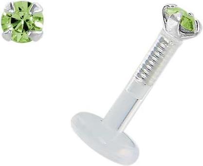 Immagine prodotto Bijouteria Piercing (Bioplastica, Argento 925, Cristallo Swarovski)