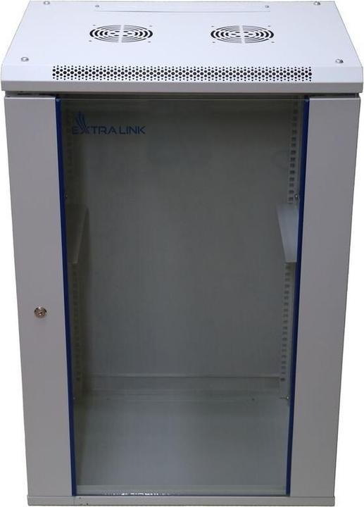 Extralink EX.14374 Rack 18U Wandmontiertes Regal (10.86 HE, 19 Zoll Rack)