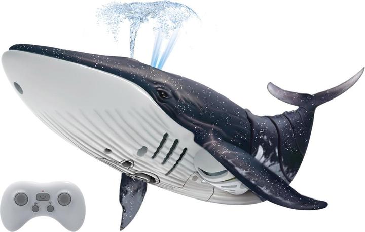 Totally Tech RC Baleine avec jet d'eau 2.4 Ghz