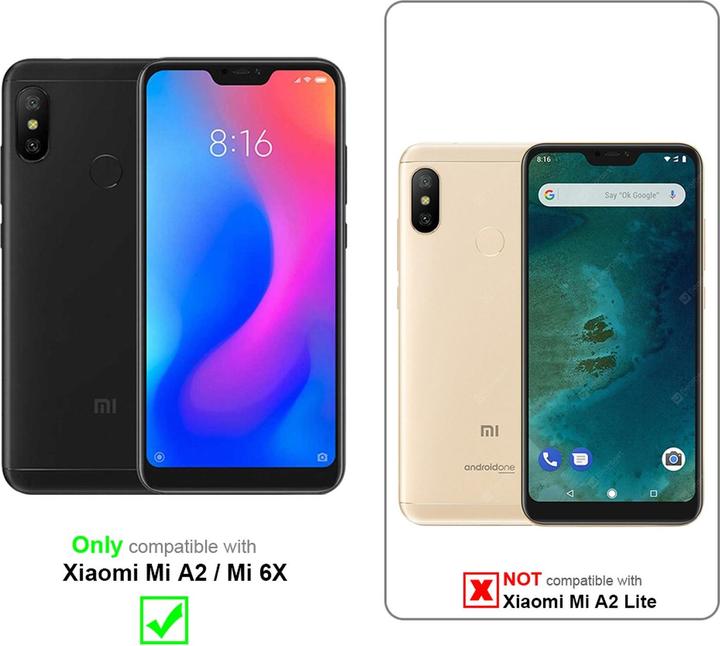 Produktbild Cadorabo Book mit Standfunktion Cover (Xiaomi Mi A2, Xiaomi Mi 6X)