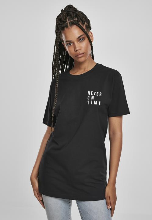 Produktbild Merchcode Ladies Never On Time Tee (S)