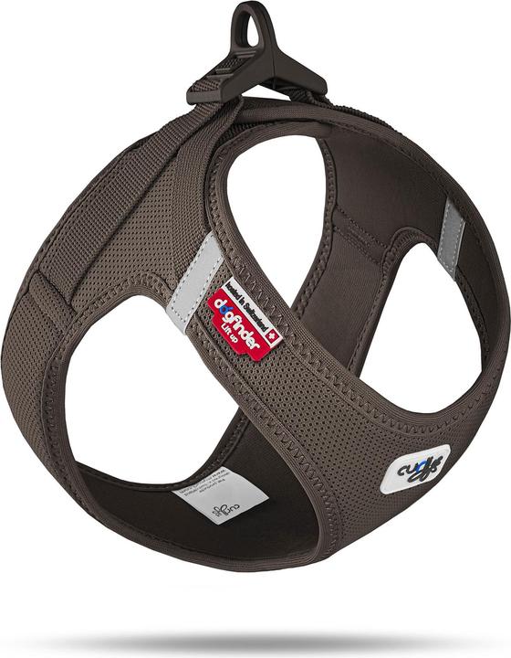 Actual product image Curli Vest dog harness Clasp Air-Mesh brown XS (XS, Dog, Dog sport)