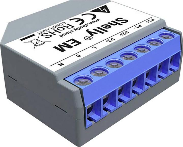 Image du produit Shelly Compteur d'énergie WiFi EM (Actionneur de chauffage)