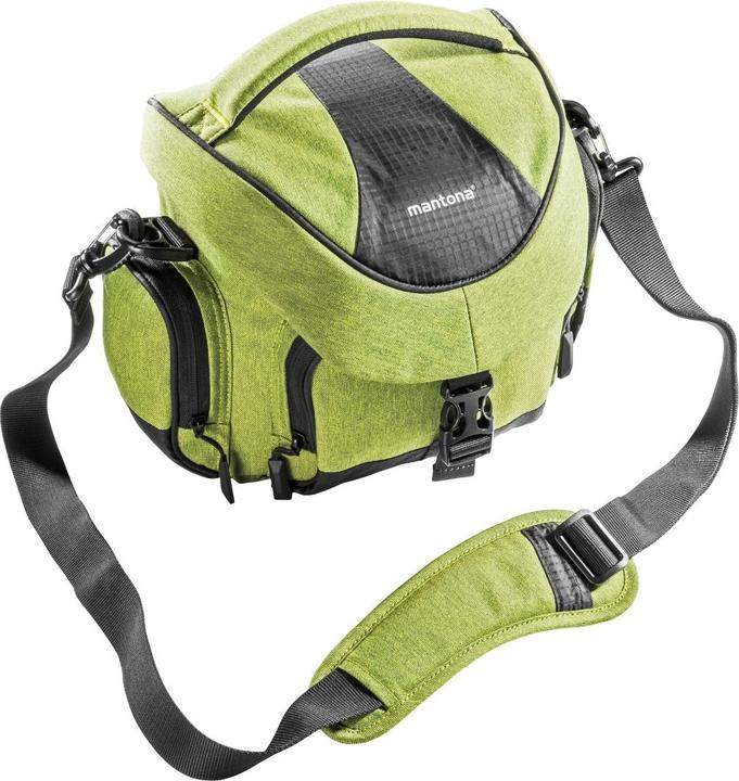 Actual product image mantona Premium camera bag green (Camera shoulder bag)
