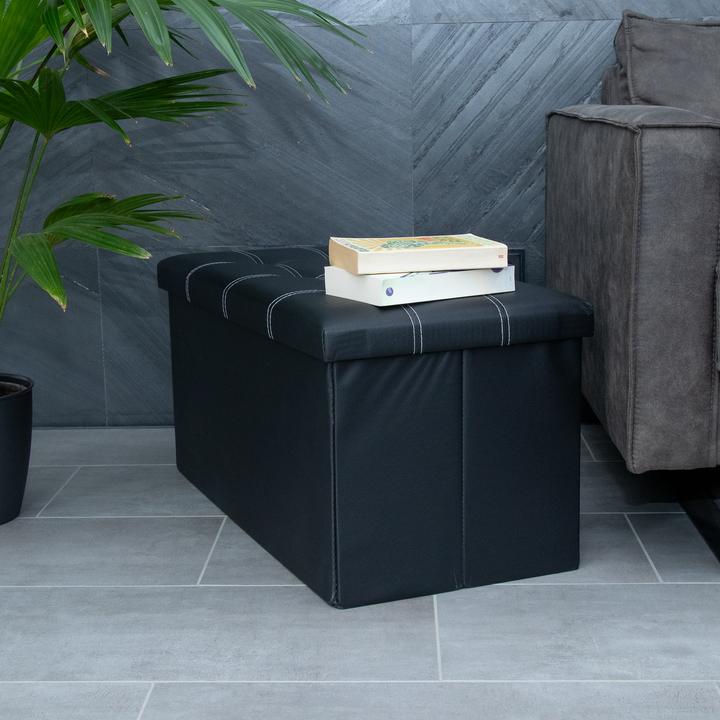 Produktbild Intirilife Sitzbank LAVA SCHWARZ (78.38 cm)
