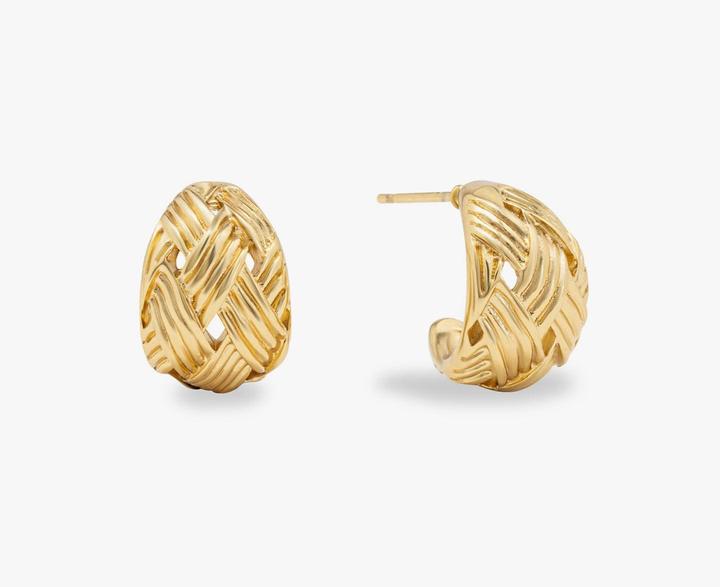 Sensora Jewelry Plaid Love Ohrringe (Edelstahl)