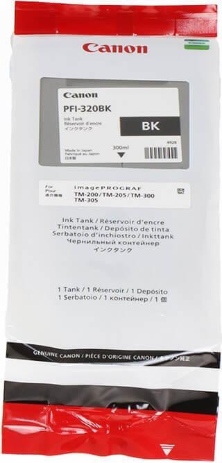 Image du produit Canon à encre PFI-320BK, noir (CF)