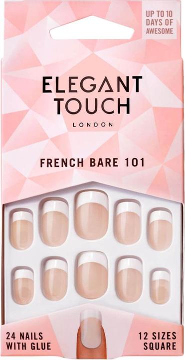 Elegant Touch French Bare Medium 101 (Nude, Weiss)