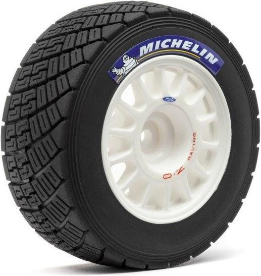 Image du produit HPI WR8 Rally Off-Road Set Jantes/Pneus (Blanc/2pcs)