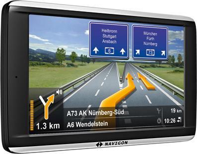 Actual product image Navigon 72 Plus, TMC, European maps