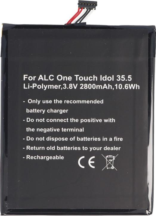 Produktbild AccuCell Akku Alcatel One Touch Idol 4S, One Touch Idol 4S LTE