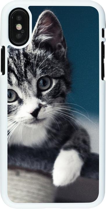 Produktbild PhoneLook Hülle weiss Meow 23 (Apple iPhone XS, Apple iPhone X)