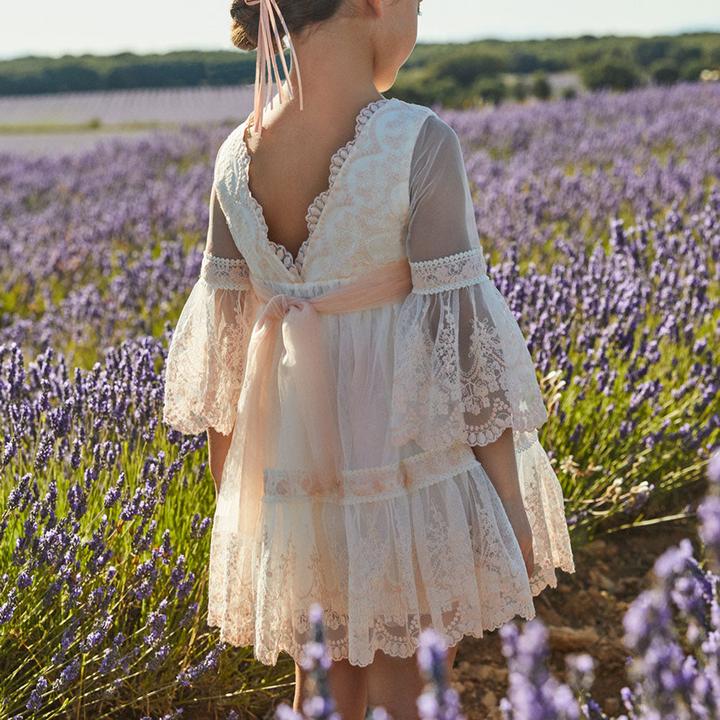 Image du produit Abel & Lula Dentelle romantique Saumon (122)