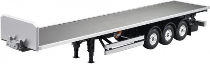 Actual product image Hercules Hobby 1/14 3 Axial Flatbed Trailer Kit, Tamiya compatible (Kit)