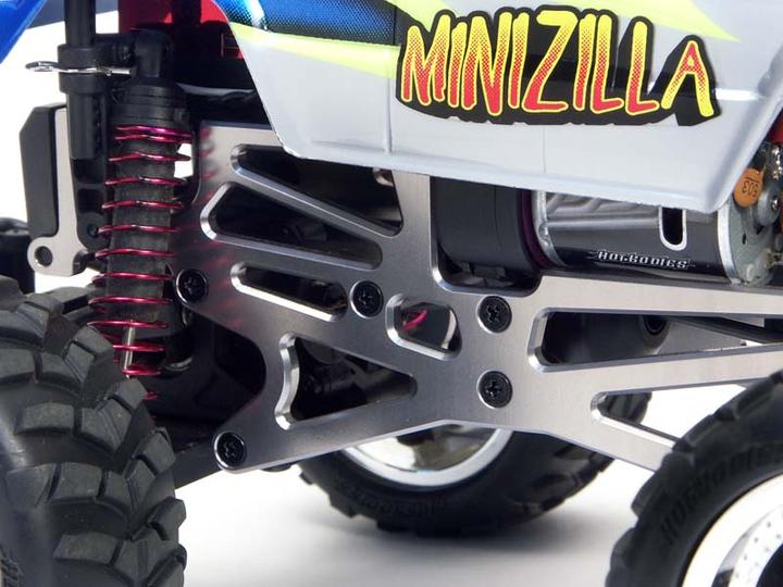 Immagine prodotto HB Racing Telaio In Alluminio (Argento) - Minizilla