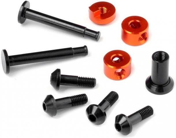 Produktbild HB Racing Rear Body Mount Pivot Set