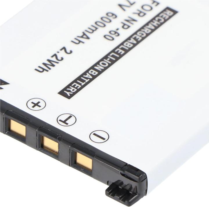 Actual product image Casio Akku NP-60 (Rechargeable battery)