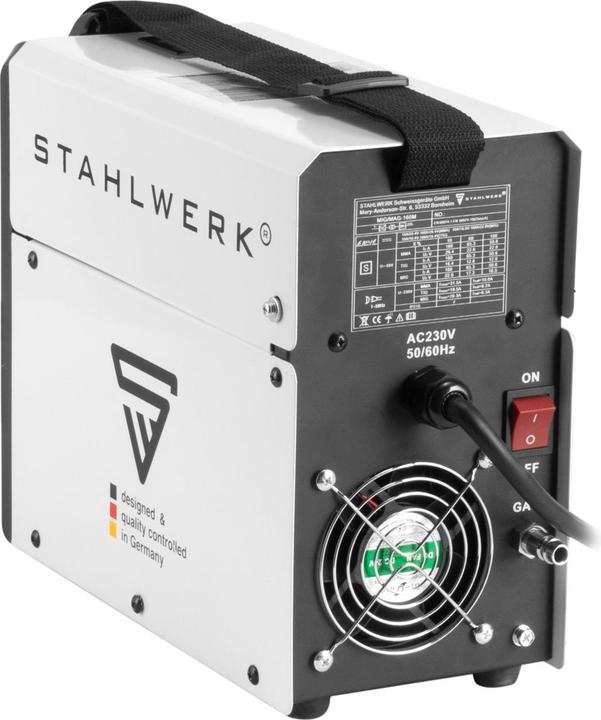 Actual product image Stahlwerk Welding machine MIG MAG 160 M IGBT 5 in 1 combi device with 160 amps