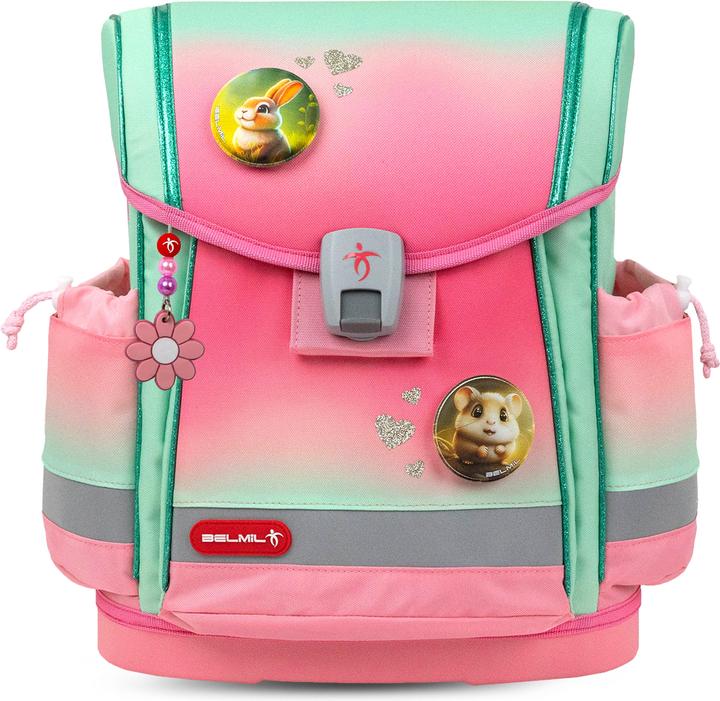 Immagine prodotto Belmil Classy Plus Schulranzen Set 5teilig mit Brustgurt (19 l)