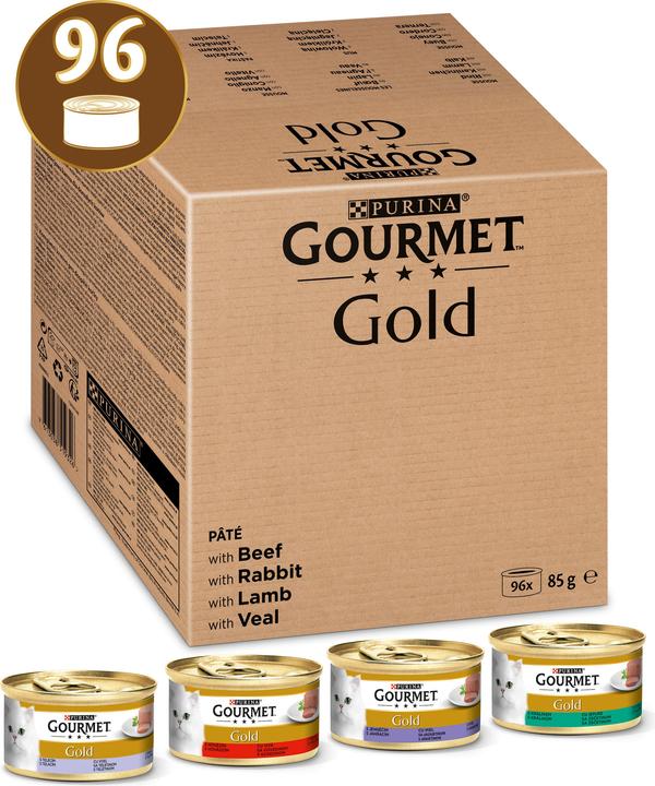 Immagine prodotto Gourmet Paté fine (Adulto, 96 pz., 8160 g)
