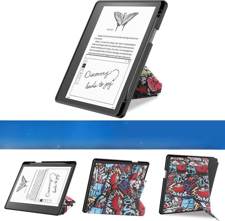 Actual product image Cover-Discount Kindle Scribe - Protective Cover Case Comics