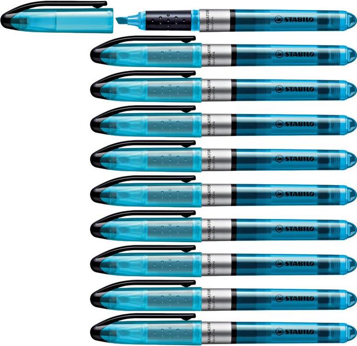 Produktbild STABILO NAVIGATOR Textmarker (Blau, 1 mm, 1 x)