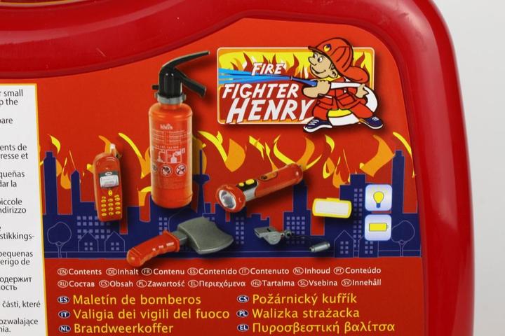 Actual product image Theo Klein Fire Fighter Henry 7-piece fire brigade case