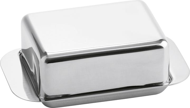 Produktbild Weis Butterdose für 125g Butter 12,5x7,5x4,5cm Edelstahl