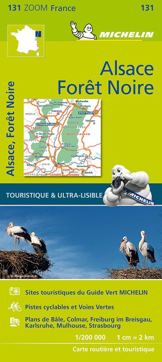 Produktbild Michelin Karte.0131 Oberrhein,Schwarzw