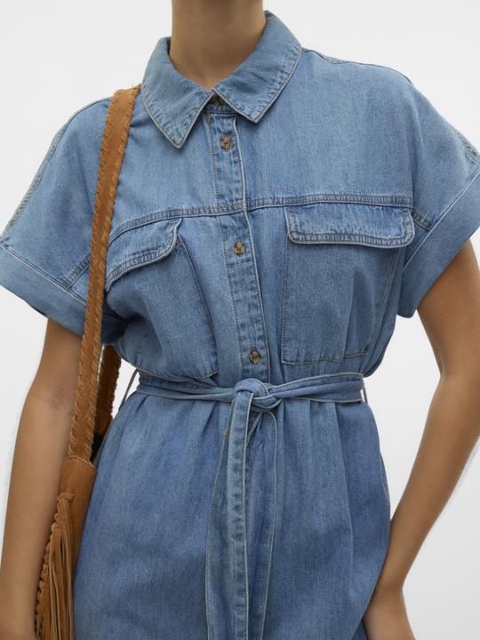 Actual product image Vero Moda VMNOTUS Kurzes Kleid Jeanskleid (XL)