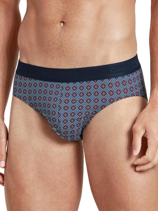 Produktbild Calida Herren Slip "Grafic Cotton" ziegelrot (L)