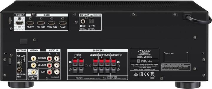 Actual product image Pioneer HTP-075 Home Cinema Set (190 W)