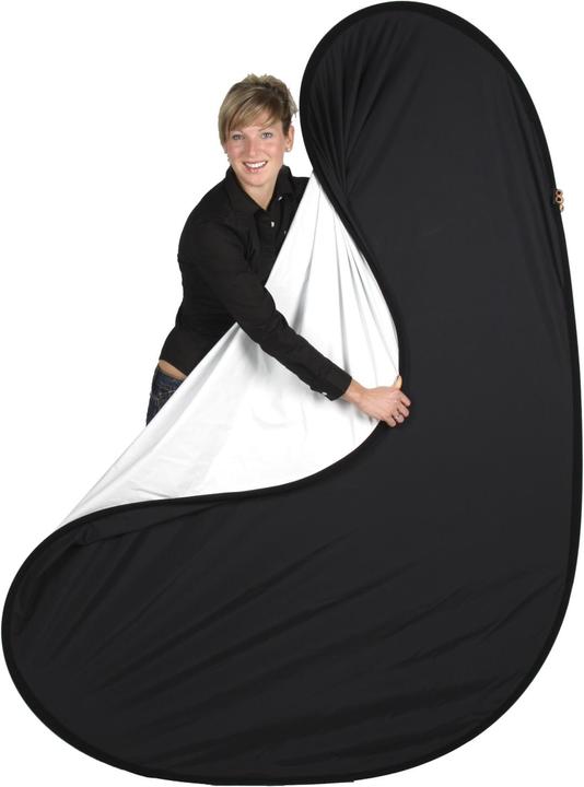 Immagine prodotto Walimex 2in1 Sfondo pieghevole (145 cm, 200 cm)