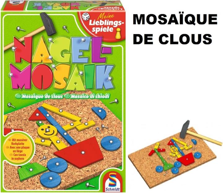 Actual product image Schmidt Spiele Nail Mosaic (German)