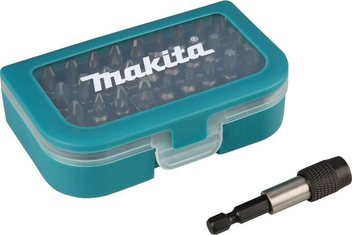 Actual product image Makita P-73374 Set 31 pieces (Hexagon socket TX M10, Hexagon socket TX M15, Hexagon socket TX M20, Cross Phillips PH M1, Cross Phillips PH M2, Hexagon socket TX M25, Hexagon socket TX M27, Hexagon socket TX M40, Cross Pozidriv PZ M1, Cross Pozidriv PZ M2, Cross Pozidriv PZ M3, Hexagon socket TX M30, Hexagon socket TX M8)