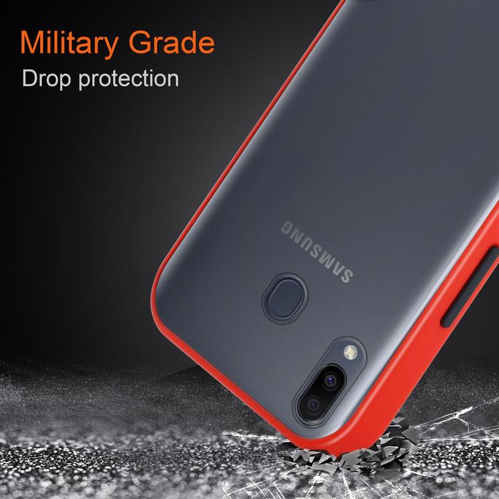 Actual product image Cadorabo Hybrid Matt Cover (Samsung Galaxy M20)