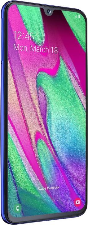 Immagine prodotto Samsung Galaxy A40 (64 GB, Azzurro, 5.90", Doppia SIM + SD, 16 Mpx, 4G)