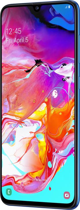 Produktbild Samsung Galaxy A70 (128 GB, Blue, 6.70", Dual SIM + SD, 32 Mpx, 4G)