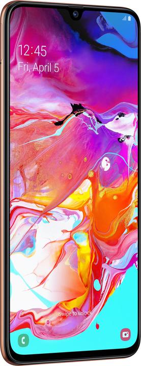 Actual product image Samsung Galaxy A70 (128 GB, Coral, 6.70", Dual SIM + SD, 32 Mpx, 4G)