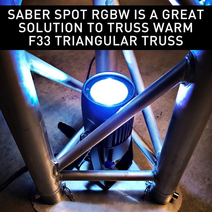 Actual product image American Crew DJ Saber Spot RGBW LED pinspot (15 W, LED)