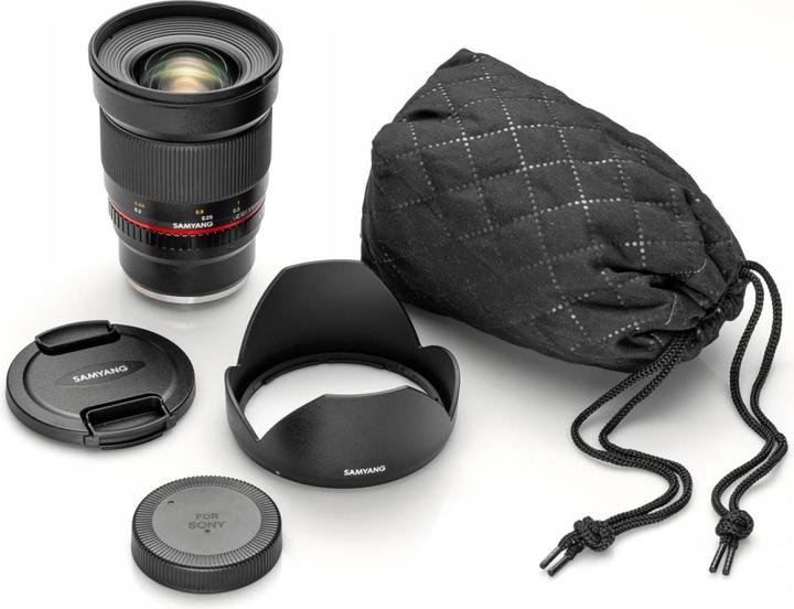 Produktbild Samyang 16mm f/2 ED AS UMC CS - Sony E (Sony E, APS-C / DX)
