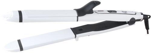 Immagine prodotto Adler Piastra per capelli Garanzia 24 mesi, Sistema di riscaldamento in ceramica, 50 W, Bianco (Piastra per capelli)