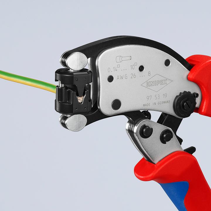 Actual product image Knipex Twistor16 Self-Adjus.Crimp.Pliers (200 mm)