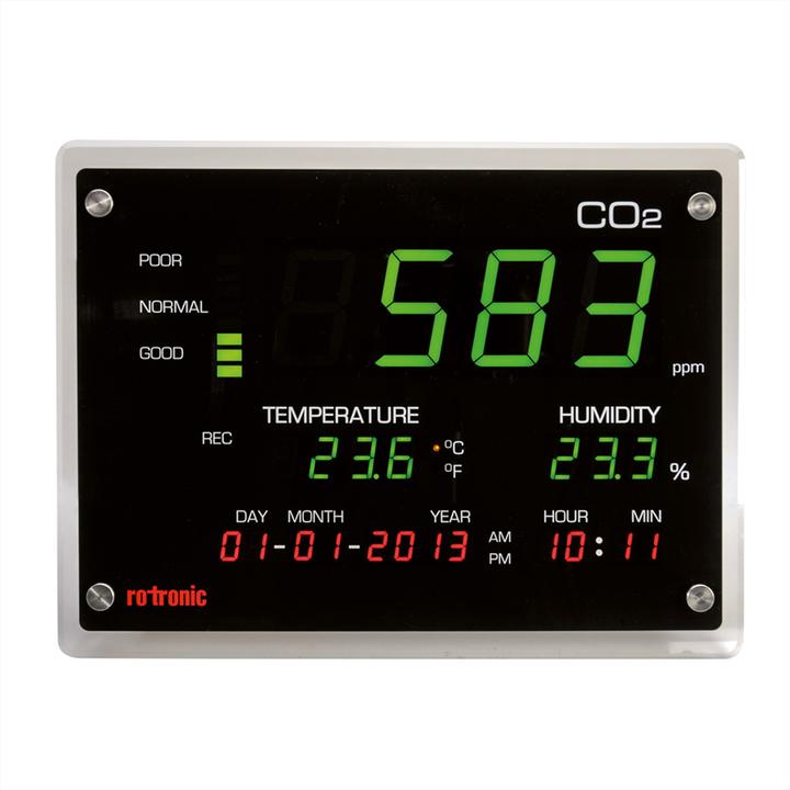 Immagine prodotto Rotronic Display CO2 per il monitoraggio della qualità dell'aria interna