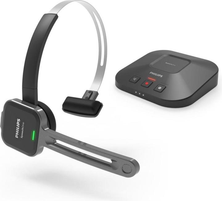 Produktbild Philips SpeechOne Diktier-Headset (drahtlos) ohne Fernbedienung (PSM6300) (8 GB)